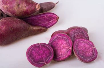 Polvere di patate dolci viola